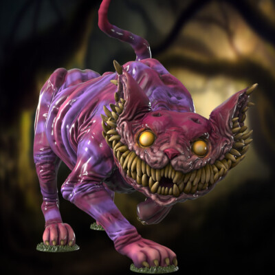 Cheshire Cat by Siryll | Alice in Wonderland | Fantasy | RPG