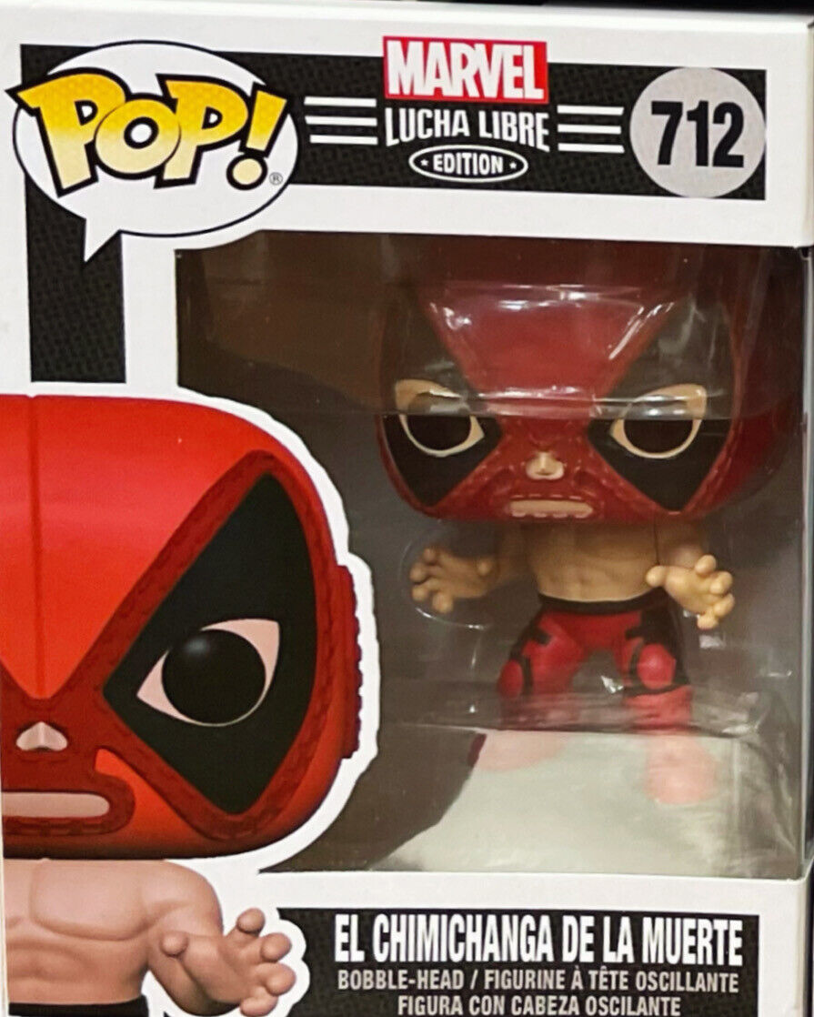 Marvel El Chimichanga De La Muerte Deadpool Funko Pop! Vinyl figure – Tall  Man Toys & Comics