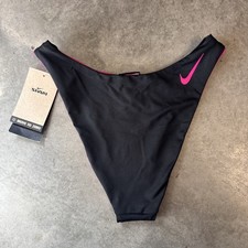 NIKE SWIM Training/Bikini Bottoms Reversible Black/Pink Size S NESSC260-001