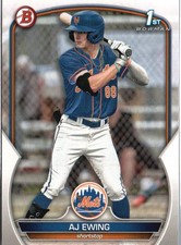 2023 Bowman Draft #BD-152 AJ Ewing