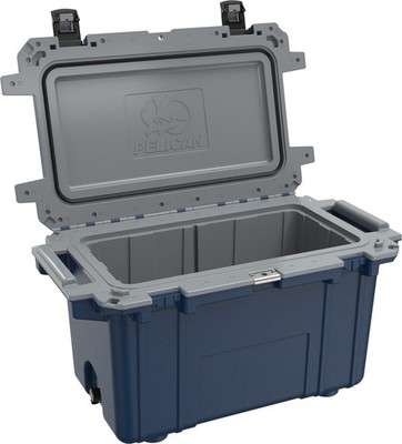 Pelican 70Q-1-WHTGRY Chest Cooler 70 Qt. Polypropylene 2'' Insulation SS