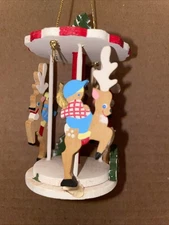 Carousel  Christmas  Ornament Emgee/Hawaii