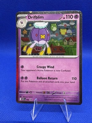 Pokemon Drifblim 006 Me: Mega Evolution Promo Cosmos Holo Stage 1 HP110 EN