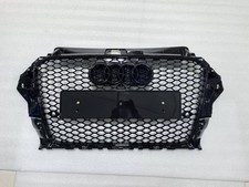 Kühlergrill für Audi A3 8V 13-16 Waben Grill Glanz Schwarz Frontgrill …