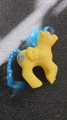 Vintage My Little Pony G1 First Tooth Baby Bouncy, Hasbro 1987 Pegasus Pony 