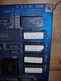 COORS LIGHT BOWLING - 1989 Capcom - Working JAMMA Arcade PCB