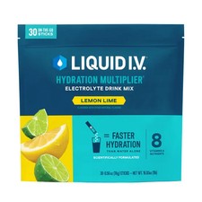 Liquid I.V. Hydration Multiplier Lemon Lime Electrolyte Drink Mix 30 Sticks