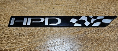 #ad Honda Ridgeline Genuine Gloss Black HPD Emblem OEM $30.00