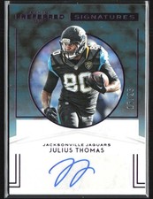 Julius Thomas 2016 Panini Preferred Purple Auto /25 #397 Jacksonville Jaguars