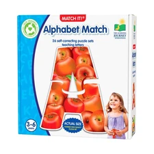 New - The Learning Journey Match It! - Alphabet Match - Ages 3-6 | 1+ players