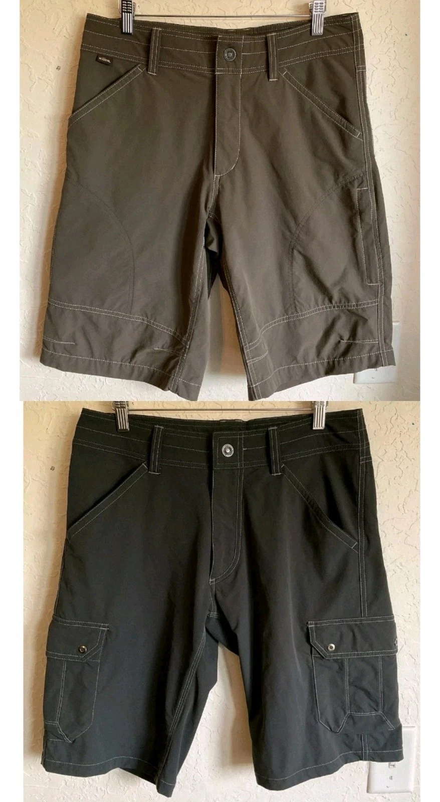 Kuhl Shorts Men's 32 Renegade Lightweight Stretch 2-Pairs Hiking Outdoor