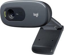 C270 Webcam HD, HD 720P/30Fps, Videochiamate HD Widescreen, Correzione Automatic
