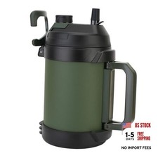 Gallon Jug, 128oz Large Insulated Stainless Steel Sports 128 Ounces Army Green