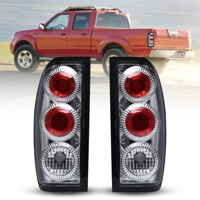 ROXX Tail Lights Assembly Taillights Compatible 14.37*5.27*4.61, Chrome/Clear 