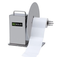 U.S. Solid Automatic Label Rewinder 11.8 in Roll Diameter 5.91 in Width