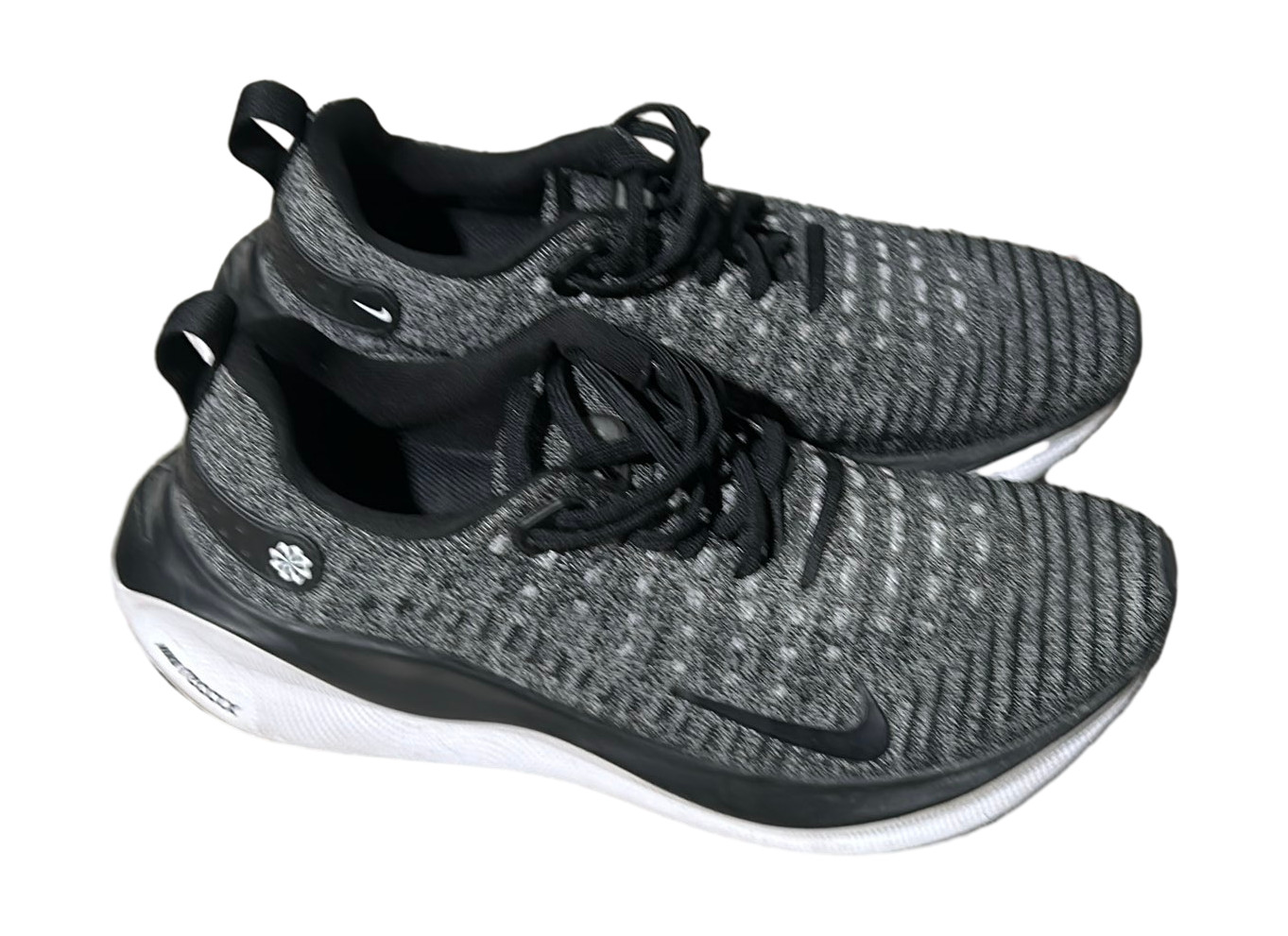 Nike ReactX Infinity Run 4 Oreo Black White Women's Size 12 Running Shoes