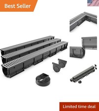 Vodaland Easy 1 Trench Drain System - Compact, Removable Grates & Fast Delivery