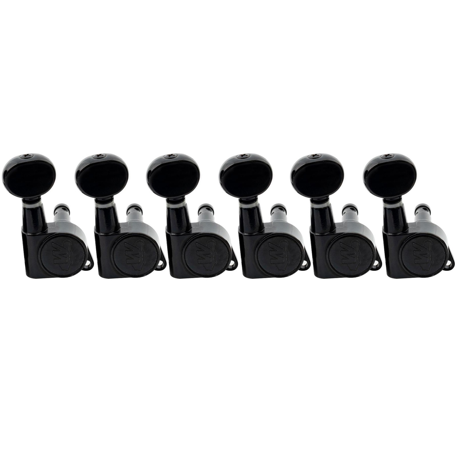 Meccaniche Wilkinson Black E-Z-LOK per chitarra Fender ST