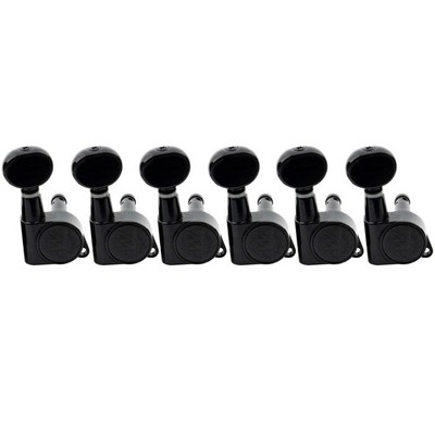 Wilkinson Black 6 Inline E-Z-LOK Guitar Machine Head Tuning For Fender ST Guitar