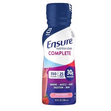 ENSURE COMPLETE STRAWBERRY 10 OUNCE BOTTLE 4 PACK
