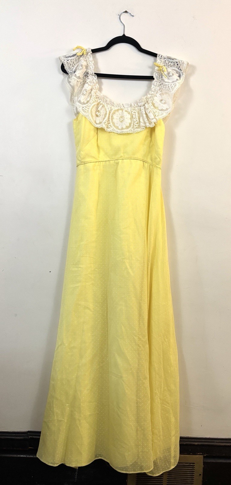 VINTAGE Flowerchild Hippie Boho GunneSax Style Ye… - image 1