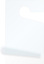 25 PCS Blank Parking Permit Hang Tag 3 x 5 Inch Self Laminating Plastic