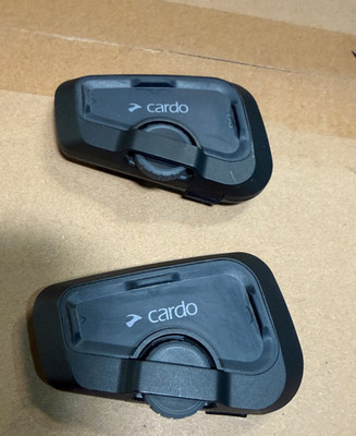 Set of 2 Cardo Freecom 4x Headset Bluetooth UNITS ONLY