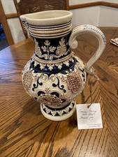 Vintage German Westerwald SaltGlazed Pitcher