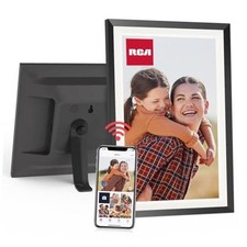 10.1" WiFi Digital Picture Frame - Black  White - Standard - 1 Pack