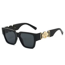 New Luxury Fashion Brand Designer Sunglasses Women Men 2026 Vintage Square.