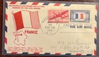 #915 France Overrun countries FDC with C25 with nice cachet