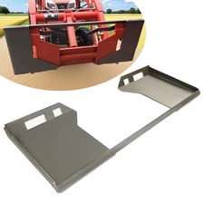 Quick Tach Attachment 3/8" Cut-Out Mount Plate For Kubota Bobcat Skid Steer