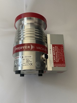 Pfeiffer Vakuumpumpe/ HiPace 80 Turbopumpe mit TC 110 / HiPace 80  vacuum pump