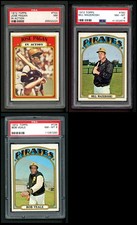 1972 Topps Pittsburgh Pirates Team Set 1971 World Series Champs! 7 - NM 6004288