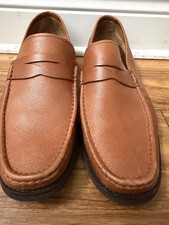 Peter Millar Crown Men s Leather Loafers Size 12M