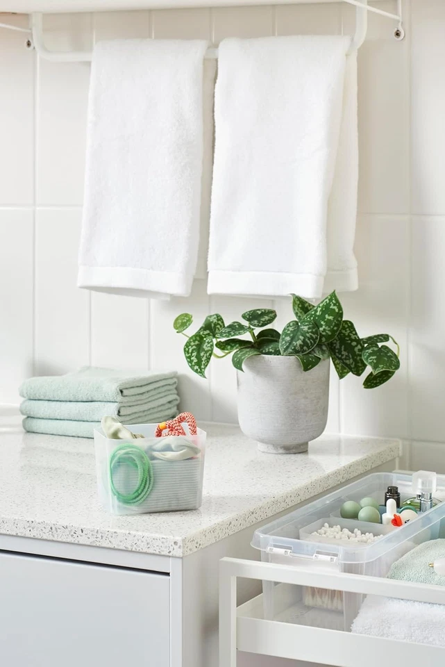 Scatola Di Stoccaggio Piccola in Plastica Da 3.5L Con 4 Inserti E Coperchio - Ga - Immagine 3 di 4