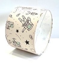 New Kids Room Nasa Astronaut On Moon Space Ship Lamp Shade Pendant Lamp Shade