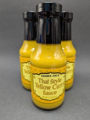Trader Joe s Thai Style Yellow Curry Sauce 11 Oz - Pack of 3