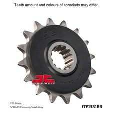16T  JT Front Rubber Sprocket 16 Tooth JTF1381.16RB