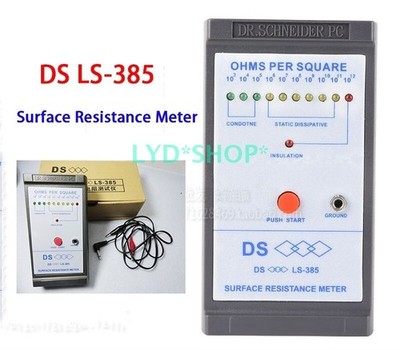 Brand New DS Surface Resistance Meter LS-385 Antistatic Pad Tester #fv