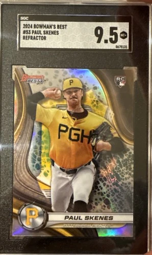 2024 Bowman's Best - Paul Skenes #53 Refractor (RC)