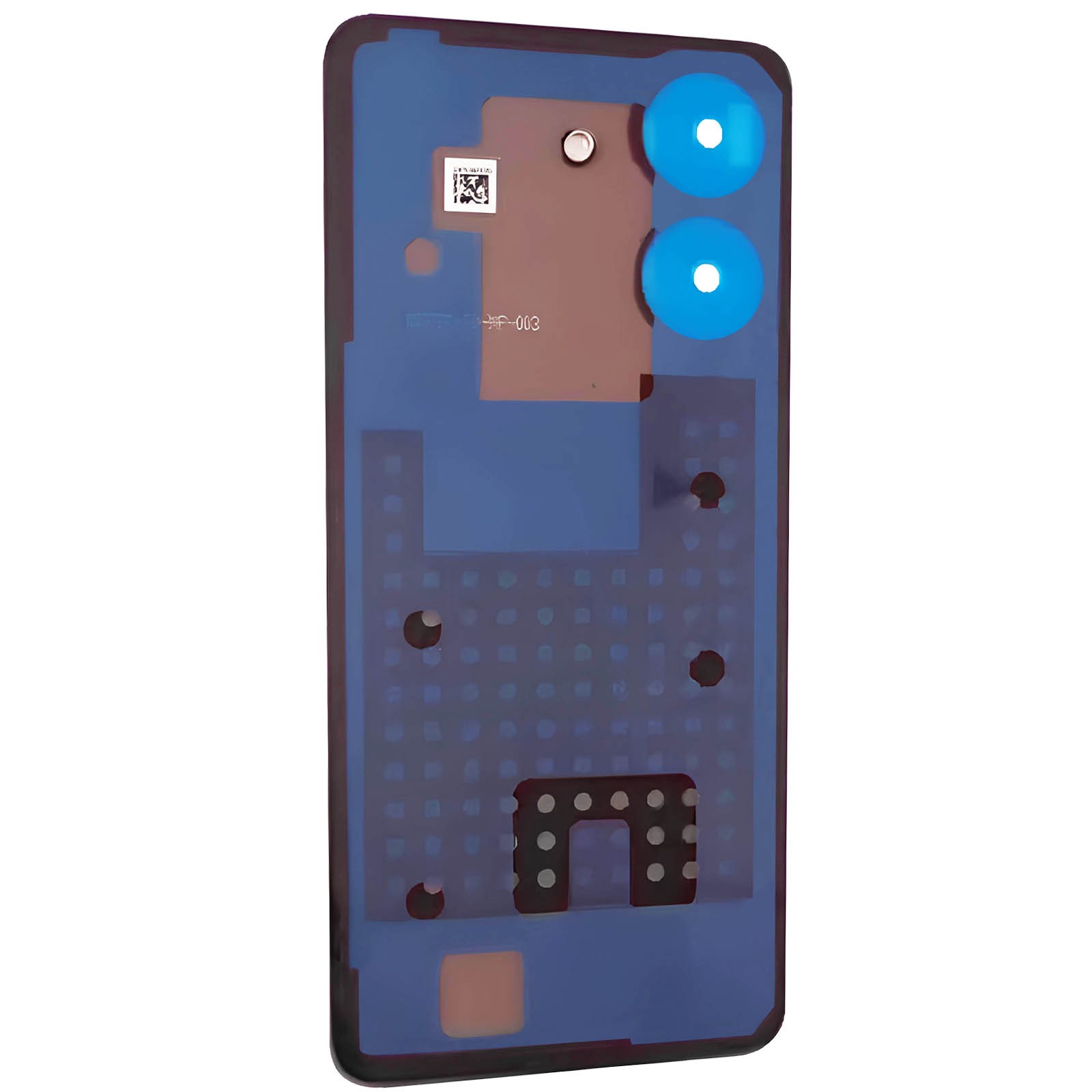 Cache batterie Xiaomi Poco C65 violet de remplacement Clappio - 2