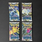 Pokemon Silver Tempest Booster Pack Art Bundle (Set Of 4) Sealed Sword & Shield