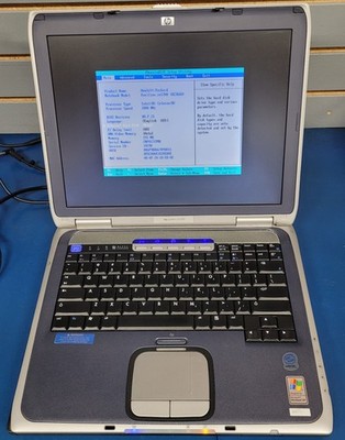 HP Pavilion ze5731us  Intel Celeron R @2.0 GHz- 190MB RAM - NO HDD