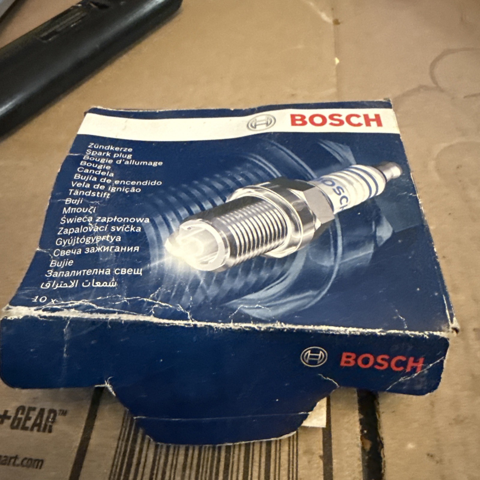 6 Set of Spark Plugs FGR-5-NQE-04 for Porsche 911 2009-2015 - BOSCH