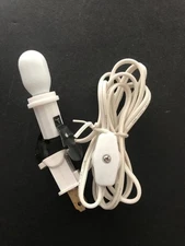 Dept 56 Lemax Christmas Village Houses Accessories Single Socket Light Cord Bulb