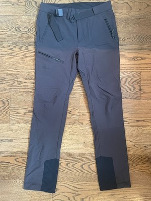 jack wolfskin grey ski pants mens XS 30-32