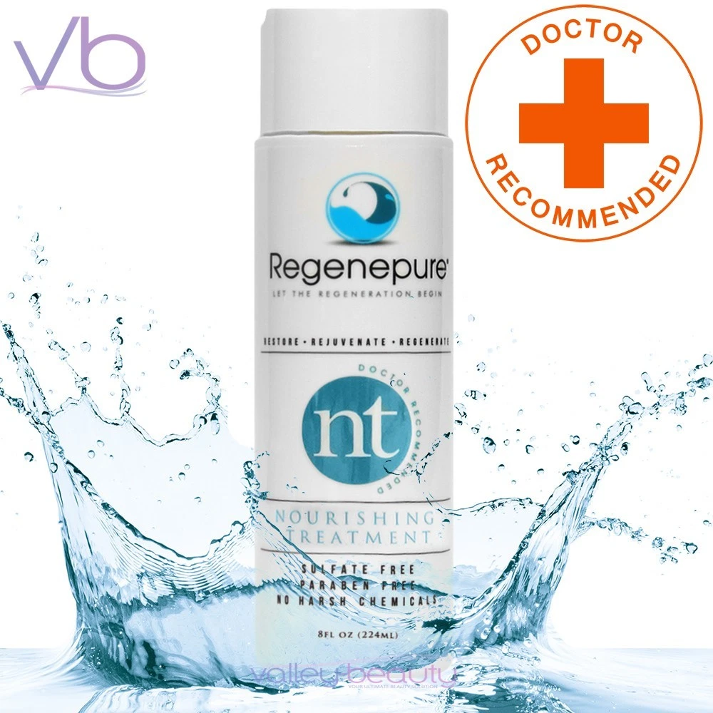 Regenepure NT Nourishing Treatment Shampoo | Sulfate-Free Scalp Care, 8oz