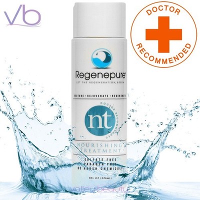 Regenepure NT Nourishing Treatment Shampoo | Sulfate-Free Scalp Care, 8oz
