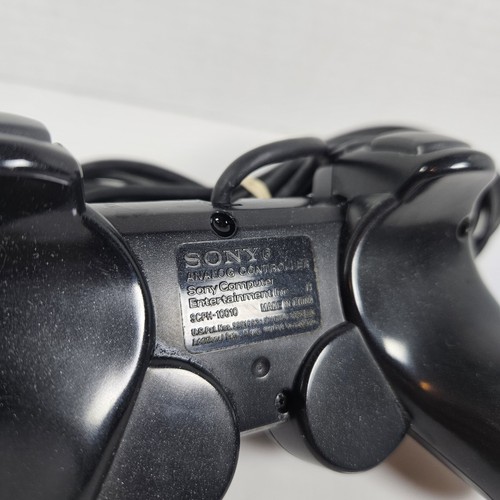 Sony PlayStation 2 Slim Charcoal Black Console (SCPH-77001CB) PS2 w Controller - Picture 11 of 14